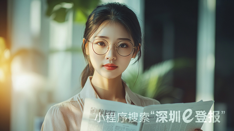 深圳企业【减资公告】登报指南，减资公告模板，深圳登报声明怎么收费